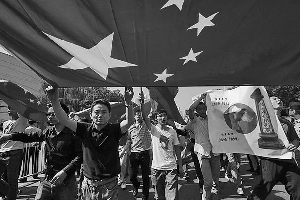 Антияпонские митинги стали самыми массовыми с момента нормализации отношений двух стран в 1972 году 