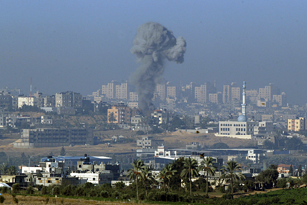 Израильская авиация нанесла по сектору Газа целый ряд ударов