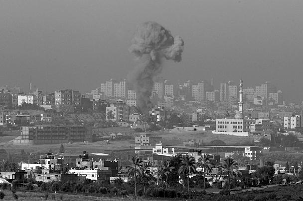 Израильская авиация нанесла по сектору Газа целый ряд ударов