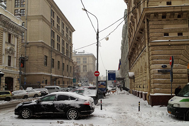 За сутки в Москве выпало около 16 см снежного покрова