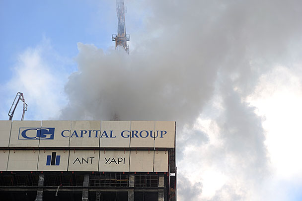 В комплексе «Москва-Сити» произошедший пожар стал четвертым за последние несколько месяцев