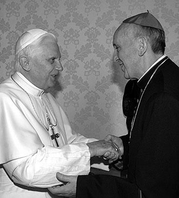 13 января 2007 года архиепископ Буэнос-Айреса встретился с Папой Бенедиктом XVI в Ватикане