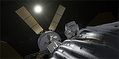 НАСА опубликовало компьютерную графику захвата в космосе астероида и перенаправления его на околоземную орбиту. «Пленение» астероида планируется ради научных целей. Для успешной операции небесное тело должно вращаться вокруг Солнца, а его размер не должен превышать девяти метров в диаметре