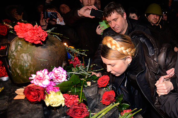 Тимошенко заявила, что нужно наказать всех, кто виновен в смерти людей во время столкновений