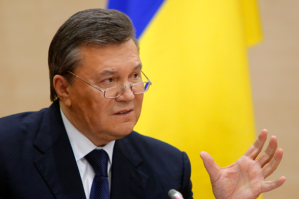 Пришедших к власти в Киеве Янукович назвал участниками государственного переворота