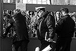 Бывший глава ВМС Украины Денис Березовский (в центре), присягнувший на верность крымскому народу, прибыл к батальону морской пехоты Украины&#160;(фото: ИТАР-ТАСС)
