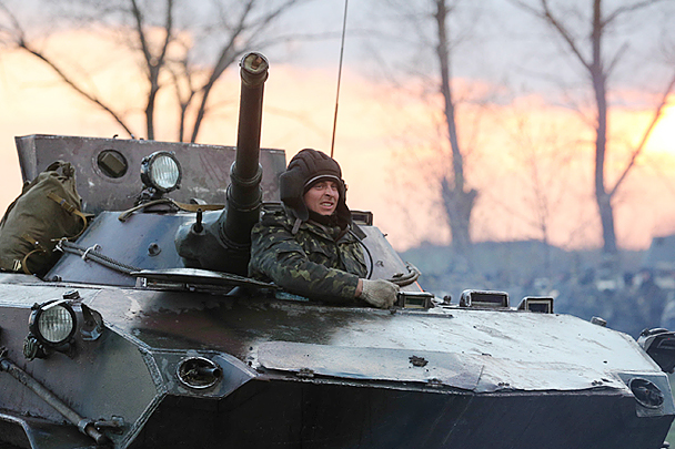 Расположенная под Славянском Донецкой области 25-я бригада ВДВ Украины перешла на сторону народного ополчения