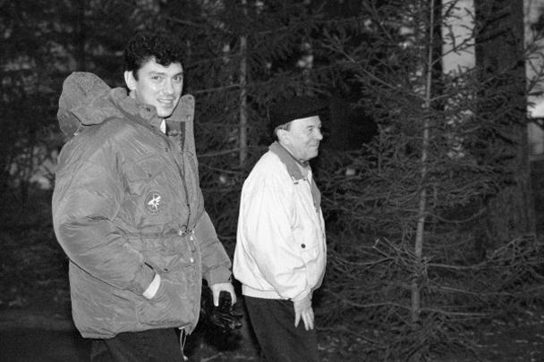1997 год. На этом фото Борис Немцов уже вице-премьер правительства