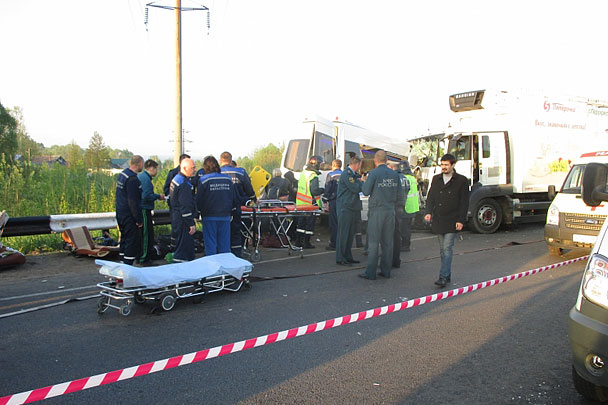 С места аварии 17 человек госпитализированы в медучреждения Нижегородской области