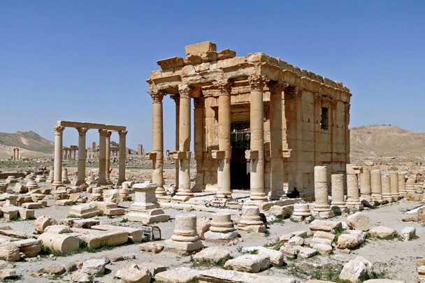 Первый утраченный от деятельности исламистов памятник – храм финикийского бога Баал-Шамина в Пальмире