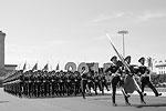 В параде в общей сложности приняли участие около 12 тыс. военнослужащих, из которых около тысячи представляли иностранные государства&#160;(фото: Meng Yongmin/Zuma/ТАСС)