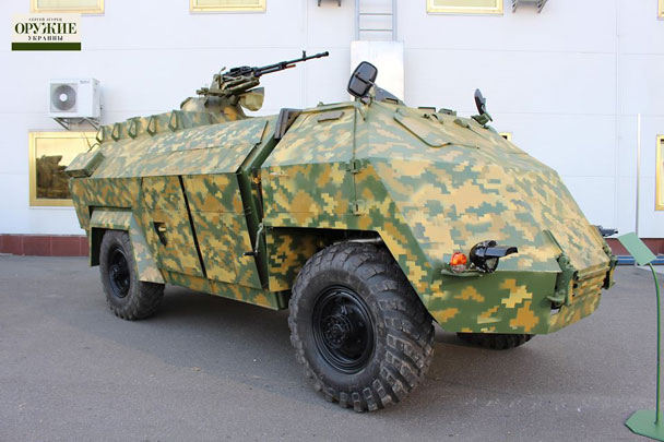 Бронеавтомобиль «Овод» на шасси ГАЗ-66 производства Житомирского бронетанкового завода