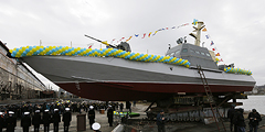 В составе украинских Военно-морских сил пополнение – сразу два бронированных артиллерийских катера. Они предназначены для службы в основном на реках и лиманах, но могут использоваться и в качестве прибрежных морских катеров