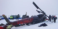 Десять человек, в том числе трое членов экипажа, погибли в результате жесткой посадки вертолета Ми-8 в Красноярском крае. На борту находились 25 человек, вертолет перевозил сотрудников компании «Ванкорнефть»