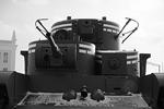 В музее военной техники в Верхней Пышме выставлен новый экспонат: пятибашенный танк Т-35, воссозданный уральскими металлургами по советским чертежам. Работы по созданию машины заняли больше года&#160;(фото: Павел Лисицын/РИА Новости)