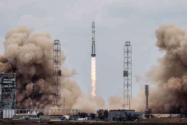 Ракета-носитель «Протон-М» стартовала в 12.31 14 марта по московскому времени