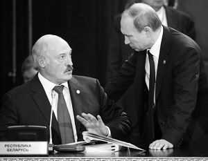 Александр Лукашенко очень рассчитывает на помощь Владимира Путина
