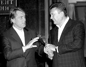 Ющенко удивил Януковича