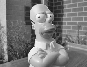 Примечательно, что лучшим философом десятилетия стал мультперсонаж - один из главных героев сериала «Симпсоны» Гомер Симпсон