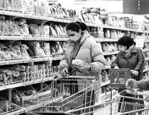 Продовольственная инфляция в России достигла двузначных значений