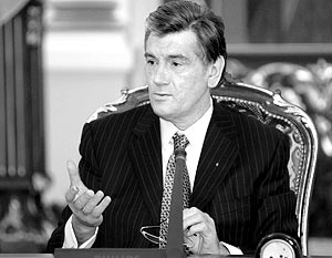 Президент Ющенко настаивает на новых изменениях в конституции, возвращающих ему полномочия, отобранные конституционной реформой