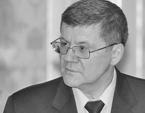 Министр юстиции Юрий Чайка