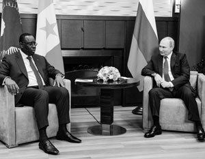 «Наша страна всегда была на стороне Африки», – напомнил Путин главе Афросоюза