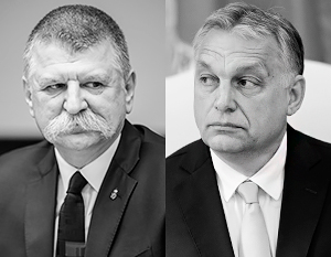 Ласло Кёвер и Виктор Орбан. Ближайшие соратники с 1988 года