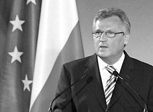 Президент Польши Александер Квасьневский
