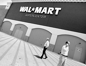 Сеть Wal-Mart опутает Россию