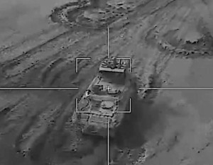 Минобороны опубликовало видео уничтожения Ланцетом натовского комплекса ПВО Stormer HVM