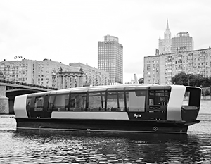 Новые речные трамваи Москвы уже пользуются большой популярностью