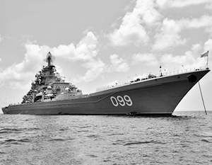 Крейсер «Петр Великий» служит всего лишь с 1998 года