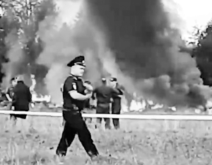 На месте падения самолета в Тверской области обнаружены тела восьми погибших