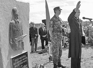 Памятник эстонцам, воевавшим во время Второй мировой войны на стороне фашистской Германии