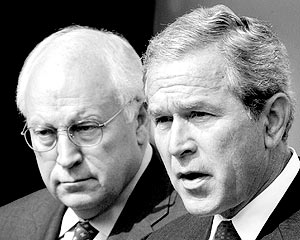 Бушу и Чейни грозит арест