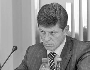 Полпред президента РФ в Южном федеральном округе Дмитрий Козак 