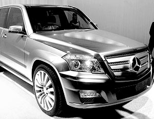Mercedes-Benz презентует прототип внедорожника GLK