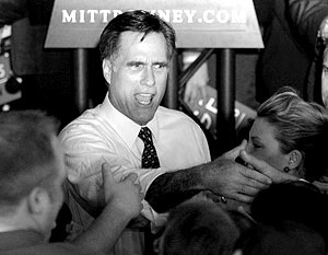 После подсчета 58% бюллетеней лидирует бывший губернатор штата Массачусетс Митт Ромни