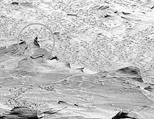 На снимке с Марса найден «марсианин»