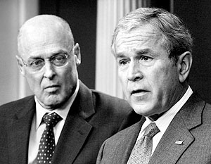 Джордж Буш и министр финансов США Генри Полсон договорились о мерах по стимулированию американской экономики 