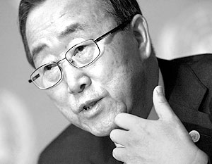 Генсек ООН Пан Ги Мун подчеркивает, что главная причина напряженности в регионе – именно дезинформация
