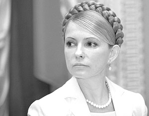 Премьер-министр Украины Юлия Тимошенко прибыла с двухдневным визитом в Москву