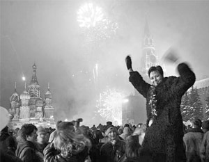 Встреча грядущего 2006 года в Москве обещает стать самой безалкогольной и безопасной за последние несколько лет