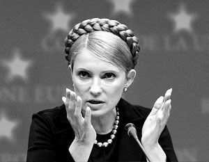 Юлия Тимошенко заявила, что Украина не потребляла в конце 2007 года и в январе 2008 года российский газ