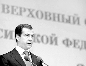 По мнению Дмитрия Медведева, в работе судебных органов в последние годы произошли существенные перемены к лучшему 