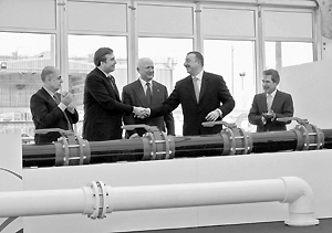 Под Баку состоялась церемония ввода в эксплуатацию азербайджанского участка нефтепровода Баку-Тбилиси-Джейхан