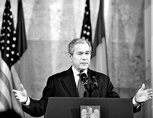 Президент США Джордж Буш до начала саммита сделал несколько заявлений