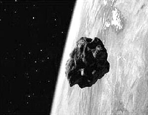 На Землю упал метеорит