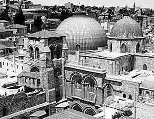 Христиане подрались в храме Гроба Господня в Иерусалиме
